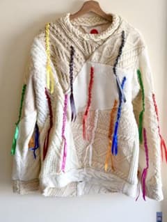 HIRO パッチワーク リボン ニット - メルカリ