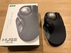 ほぼ新品】ELECOM HUGE PLUS トラックボール M-HT1MRBK - メルカリ