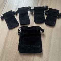 chrome hearts クロムハーツ 革袋 巾着 ポーチ 正規品 5枚 - メルカリ