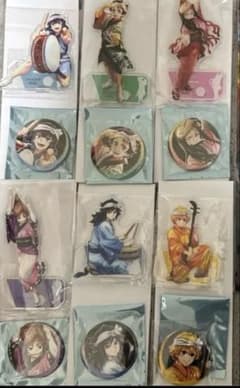鬼滅の刃 阿波おどり アクリルスタンド 缶バッジ クリアファイル 15点