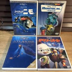 ディズニー ピクサー DVD 4本セット - メルカリ