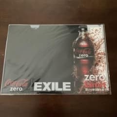 コカコーラZero EXILE サイン入りクリアファイル - メルカリ