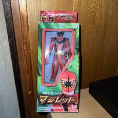 ソフビ バンダイ 魔法戦隊マジレンジャー マジレッド - メルカリ