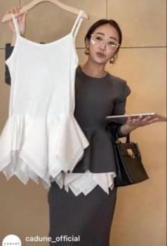 CADUNE キャミソール チュニック 神崎恵 - メルカリ