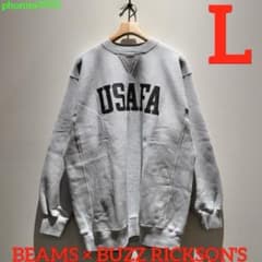 BUZZ RICKSONS × BEAMS】USAFA スウェットクルー【L】 - メルカリ