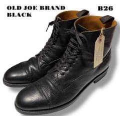 超美品】OLD JOEオールドジョー レザーブーツ ブラック 山田蓮 - メルカリ