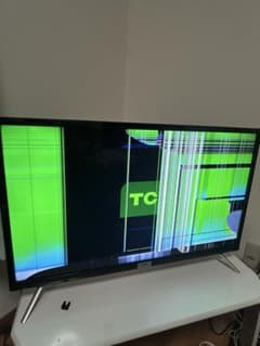 液晶割れ】TCL ジャンク品 テレビ AndroidTV - メルカリ