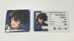 あんスタ 朔間凛月 Knights TRIP スクエア缶バッジ ID風カード - メルカリ