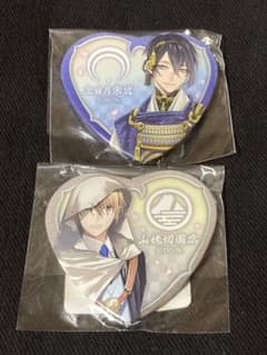 刀剣乱舞 ハート缶バッジ 三日月宗近＆山姥切国広 - メルカリ