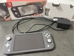 Nintendo Switch Lite グレー 充電器付き ケース付き - メルカリ