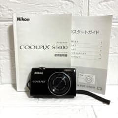 ✨平成レトロ✨】Nikon COOLPIX S5100 コンデジ ブラック - メルカリ