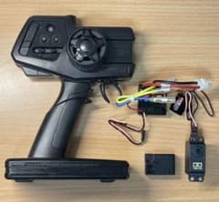 タミヤ ファインスペック2.4Gプロポ 受信機 ESC サーボ セット 状態