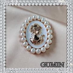 希少♡箱付き】アンティーク Donadio カメオ ブローチ ペンダント