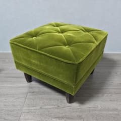 カリモク60 オットマン モケットグリーン X36206QD スツール 足置き