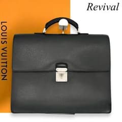 美品】ルイヴィトン タイガ ロブスト2 ビジネスバッグ グレー 1010