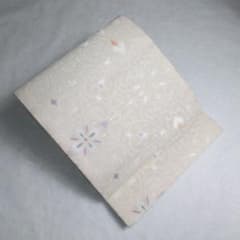 正絹 袋帯 弥栄織物謹製 ぜんまい ヨーロピアン図案 未使用品 スリー