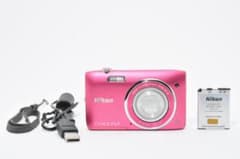 □ 美品 □ ニコン Nikon COOLPIX S3500 ストロベリーピンク - メルカリ