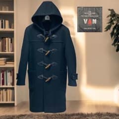 希少70's】VAN JAC ウールメルトンダッフルコート ウッドトグルボタン