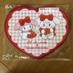 Lil ala mode×サンリオキャラクターズ 当りくじ ⑯ハート型マット