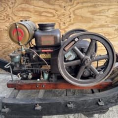 MASTER 石油発動機エンジン レトロ マスター(吉田製作所) - メルカリ