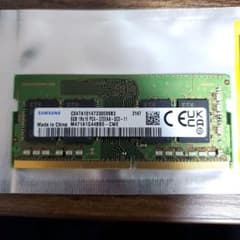 SAMSUNG 1Rx16 DDR4-3200AA 8GBノートパソコン用メモリ - メルカリ