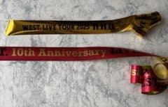 WEST. ジャニーズWEST AWARD A.H.Oコンサート銀テープ 2本 - メルカリ