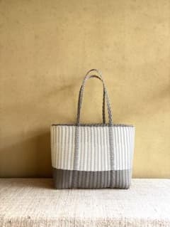 PALOROSAパロローサ 【美品/希少】バイカラー TOTE かごバッグ - メルカリ