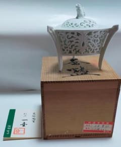 有田焼 白磁香炉 杉原一壺 - メルカリ