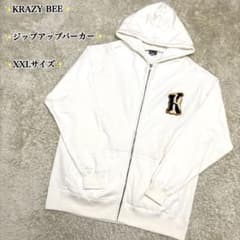 KRAZY BEE クレイジービー パーカー 山本KID ジップアップ XXL - メルカリ