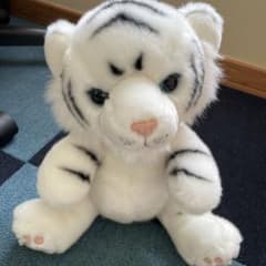東武動物公園 ホワイトタイガー ぬいぐるみ - メルカリ
