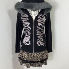 y2k 00s】ファー付パーカー 平成ギャル マクブリング グランジitimi