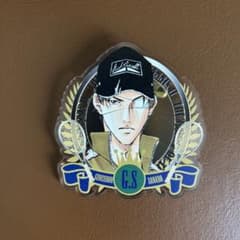 新テニスの王子様 テニプリ 真田弦一郎 原作 アクリルバッジ ジャンプ