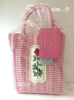 新品タグ付き】ルルメリー × ビームス 手刺繍のかごバッグ (小) - メルカリ