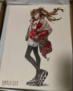 エヴァ RADIO EVAキャンバスアート 米山舞氏 アスカ - メルカリ