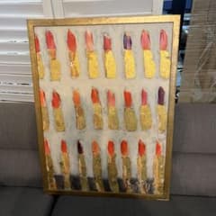 フランフラン SANDYWELCH アートボード リップスティック パネル