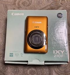 キヤノン コンパクトデジタルカメラIXY 210F オレンジ - メルカリ