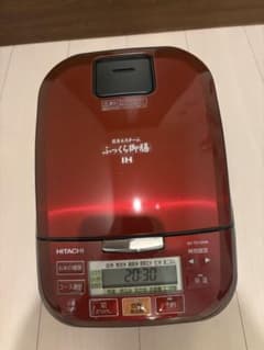 美品‼️HITACHI IH炊飯器 RZ-TS105M レッド - メルカリ