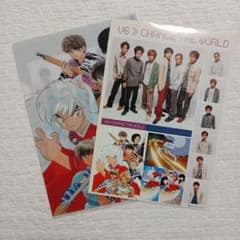 V6 CHANGE THE WORLD & 犬夜叉 クリアファイルセット - メルカリ