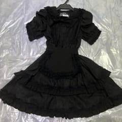 本日までの価格⭐︎DimMoire 絶メイドワンピースII 黒 - メルカリ