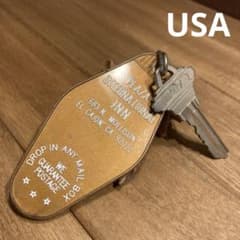 US仕入れ ビンテージ モーテルキー ホテル キーホルダー鍵 アメリカ