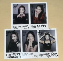 ITZY ICY チェキ風 トレカ 5枚 コンプ セット - メルカリ