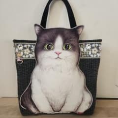 コヤンイサムチョン ねこちゃんトート ハンドメイド - メルカリ