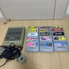 Nintendo スーパーファミコン 本体 + ゲーム15本セット - メルカリ