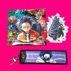 僕のヒーローアカデミア ヒロアカ 心操人使 缶バッジ ステッカー タグ