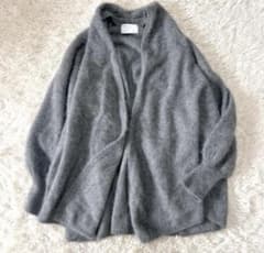 NOBLE ノーブル ラクーンファー タヌキ ファーニットパフカーディガン