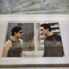 映画 マトリックス キアヌ・リーブス 直筆サイン入りフォト 証明書付