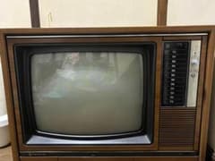 昭和レトロ ブラウン管 テレビ TH18-E56 national ナショナル - メルカリ