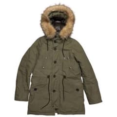 西川×nano・universe 西川ダウンナイロンN-3B カーキグリーン M - メルカリ