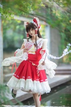 即日出荷 東方Project 博麗霊夢 花 コスプレ Mサイズ 森森仙 - メルカリ