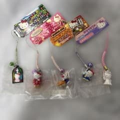 ご当地キティ 根付 ストラップ5点セット - メルカリ